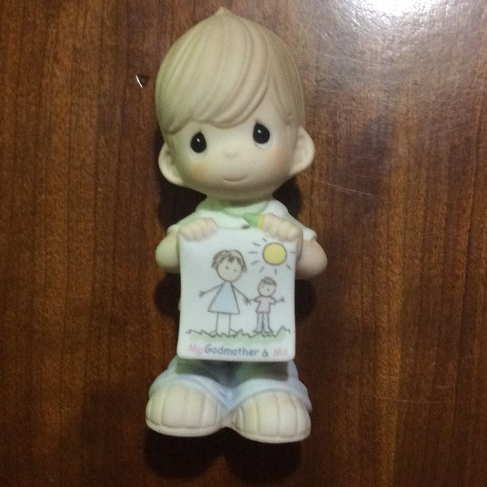 Precious Moments - My godmother & me